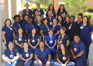 large group of nurses